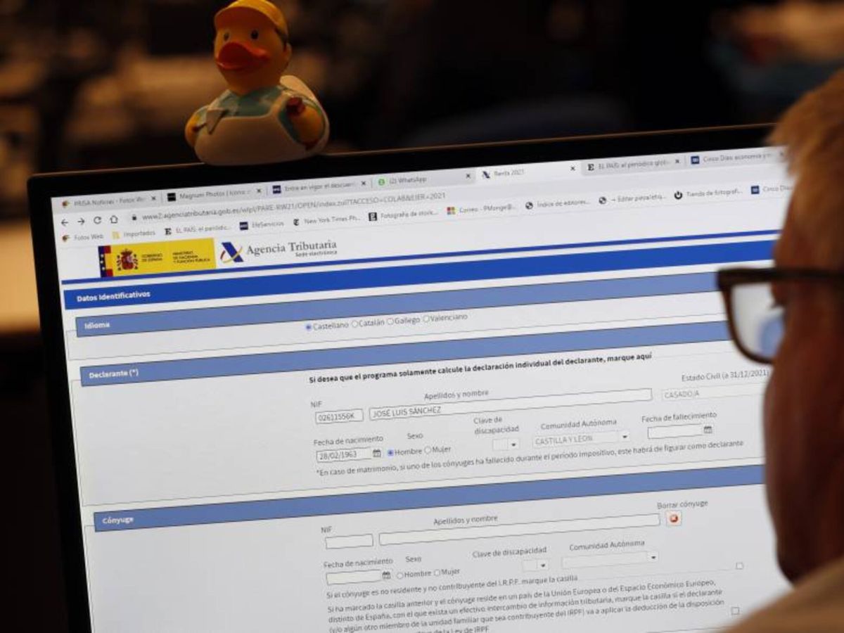 Declaración y presentación de impuestos online